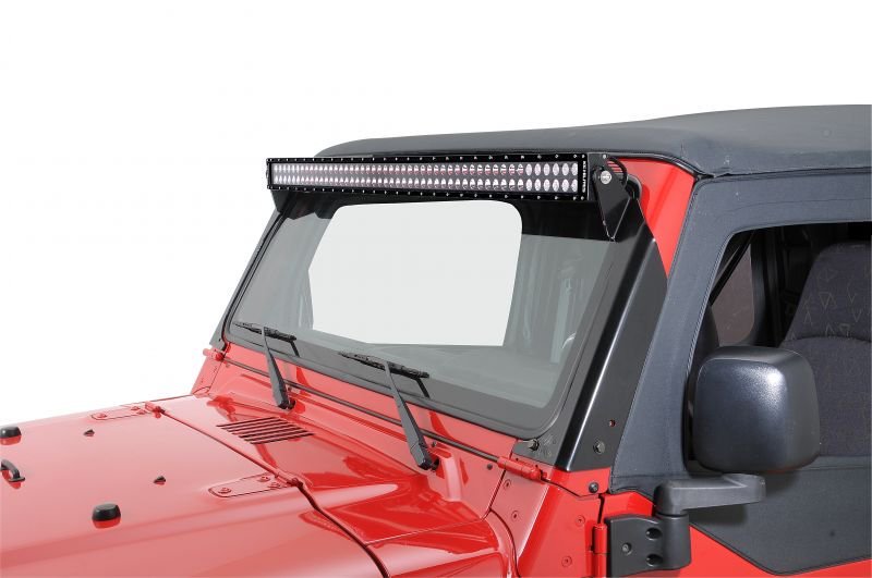 KC HiLiTES 97-06 Jeep TJ Overhead Mount Bracket Set for 50in. C-Series/Gravity Pro6 LED Light Bars Light Mounts KC HiLiTES