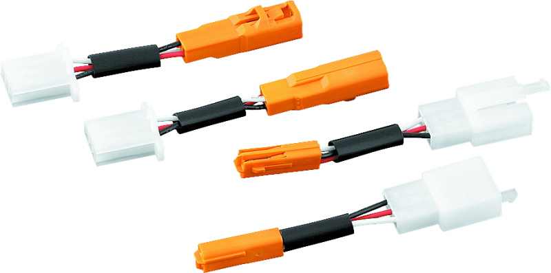 Kuryakyn Adapter Plug For Front Turn Signal Accent 06-17 Honda GL1800 (Pair) Light Accessories and Wiring Kuryakyn