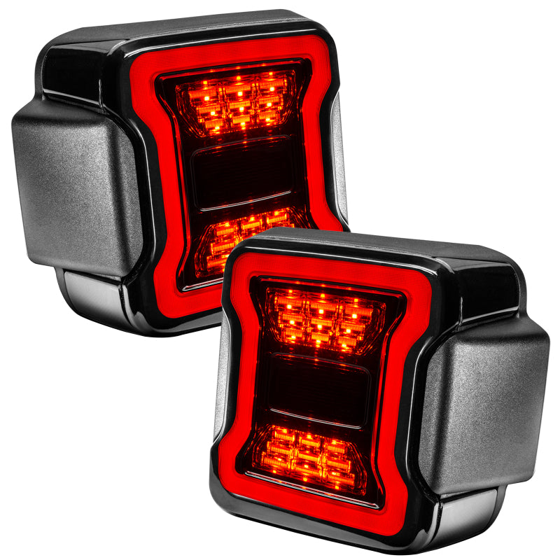 Oracle Jeep Wrangler JL Black Series LED Tail Lights Tail Lights ORACLE Lighting