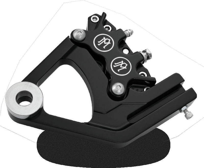 Performance Machine 00-06 FXST Softail Rear Brake - Contrast Cut Brake Kits - OE Performance Machine