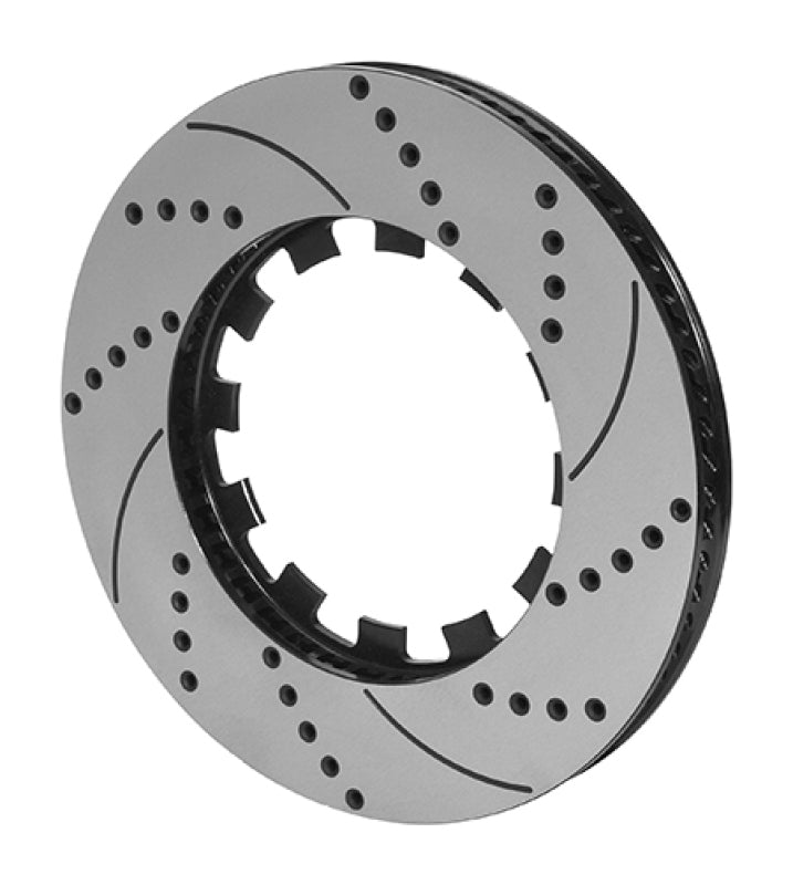 Wilwood Rotor 1400-125DE709-000UNNXXXXR Brake Rotors - 2 Piece Wilwood