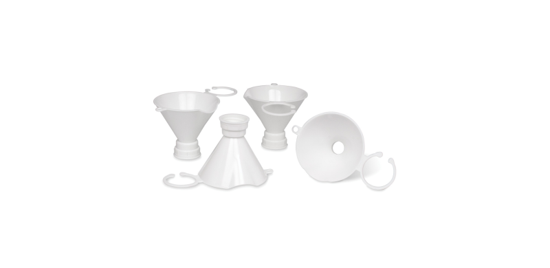 Griots Garage Threaded Bottle-Top Funnels (Set of 4) Spray Bottles Griots Garage