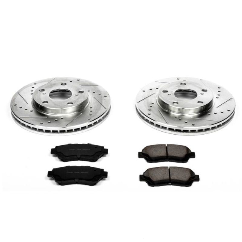 Power Stop 92-96 Lexus ES300 Front Z23 Evolution Sport Brake Kit Brake Kits - Performance D&S PowerStop