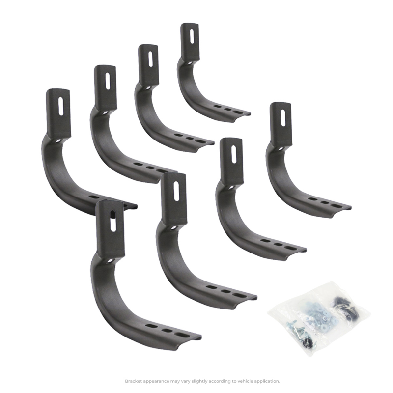 Go Rhino 20-20 Jeep Gladiator Brackets for OE Xtreme Cab Length SideSteps Brackets Go Rhino
