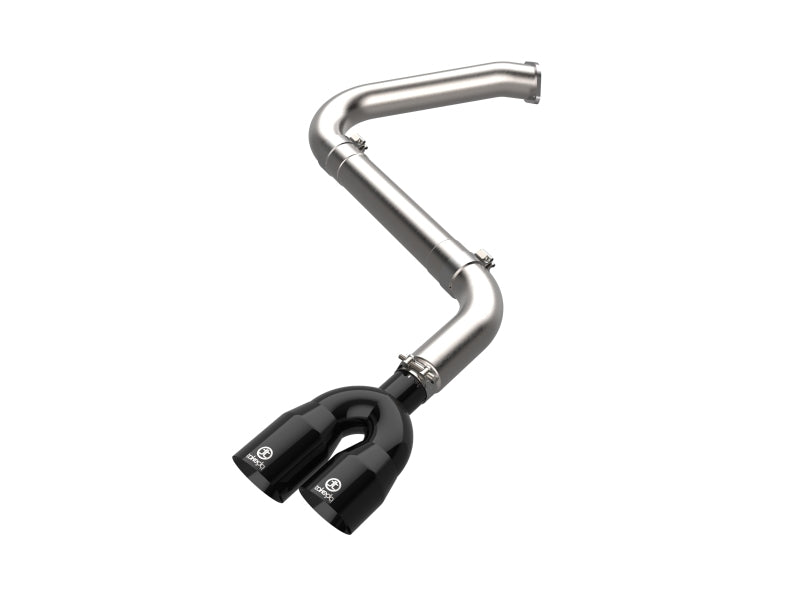 aFe Takeda Axle-Back Exhaust System Hyundai Elantra N Line 21-25 L4-1.6L- Black Tip Axle Back aFe