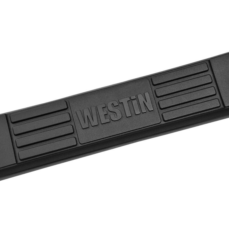 Westin 18-22 Jeep Wrangler JLU 4dr. E-Series 3 Nerf Step Bars - Tex. Blk Nerf Bars Westin