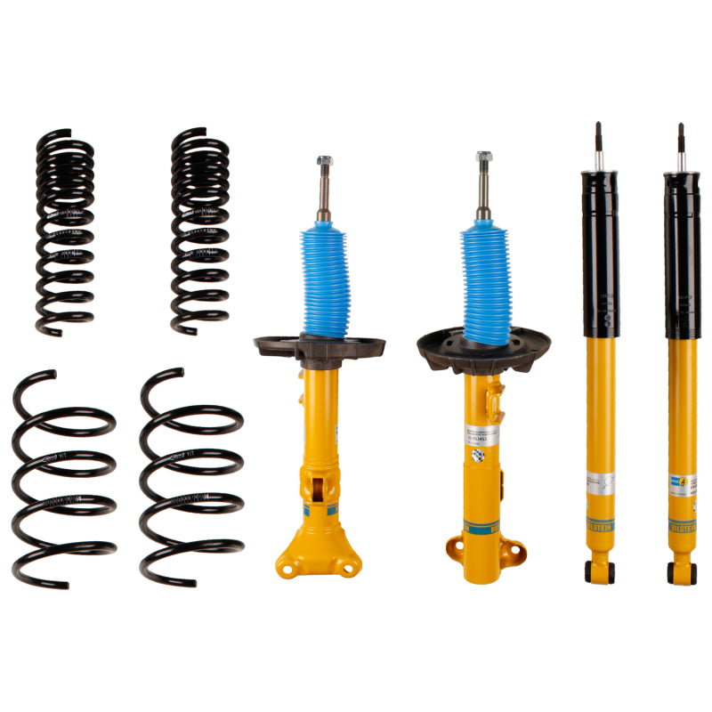 Bilstein B12 2004 Mercedes-Benz C320 Base Wagon Front and Rear Suspension Kit Shock & Spring Kits Bilstein