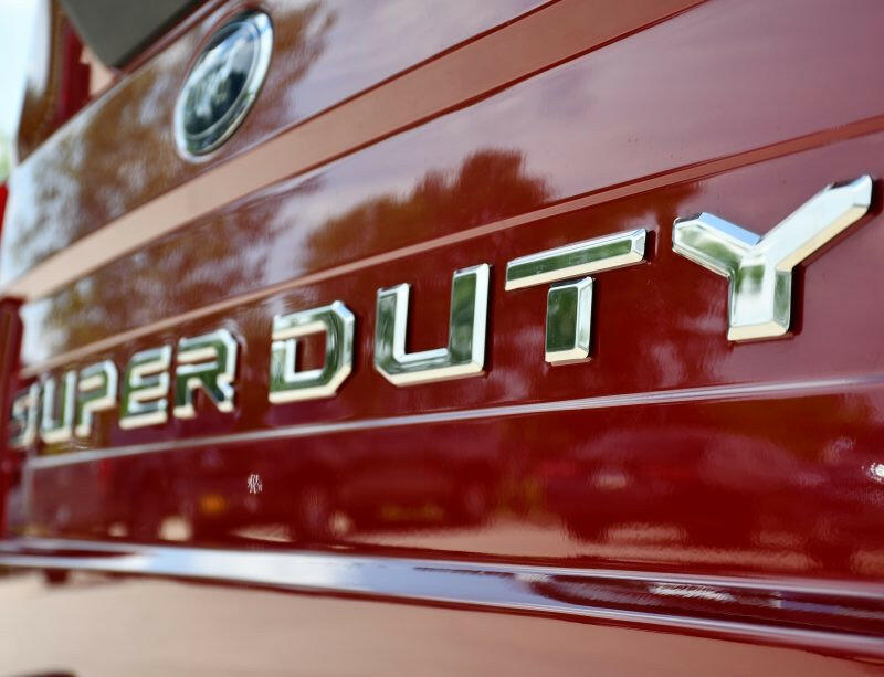 Putco 20-23 Ford SuperDuty Stainless Steel Tailgate Lettering Kit Exterior Trim Putco