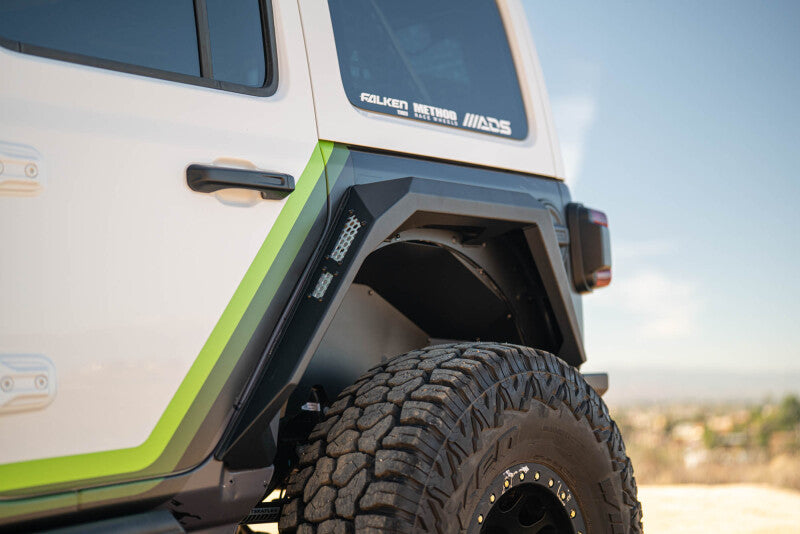 DV8 Offroad 18-25 Jeep Wrangler JL Armor Fender Flares Fenders DV8 Offroad