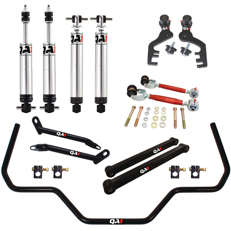 QA1 69-72 GM G-Body Level 1 Drag Kit 2.0 w/ Shocks Control Arms QA1