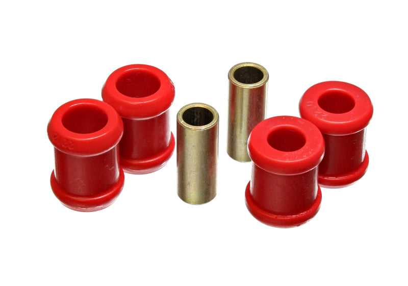 Energy Suspension 88-98 GM Silverado 1/2 Ton C-10/C1500 P/U 2WD Red Rear Shock Bushing Set Bushing Kits Energy Suspension
