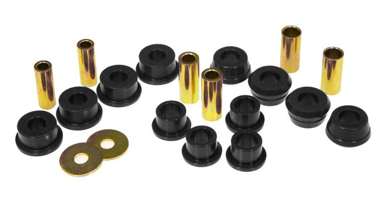 Prothane 91-95 Toyota MR2 Rear Control Arm Bushings (w/ Strut Rod Bushings) - Black Bushing Kits Prothane