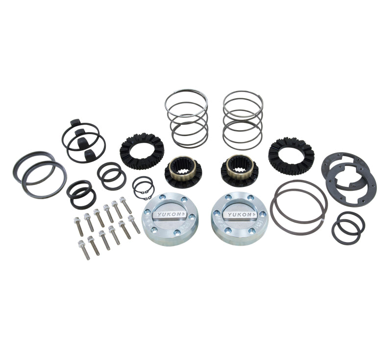 Yukon Gear Hardcore Locking Hub Set For GM 8.5in Front & Dana 44 / 19 Spline Differential Install Kits Yukon Gear & Axle