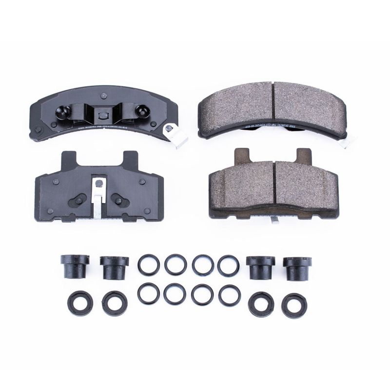 Power Stop 88-91 Chevrolet C1500 Front Z17 Evolution Ceramic Brake Pads w/Hardware Brake Pads - OE PowerStop