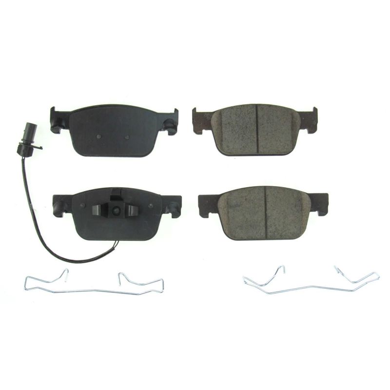 Power Stop 17-19 Audi A4 Front Z17 Evolution Ceramic Brake Pads w/Hardware Brake Pads - OE PowerStop