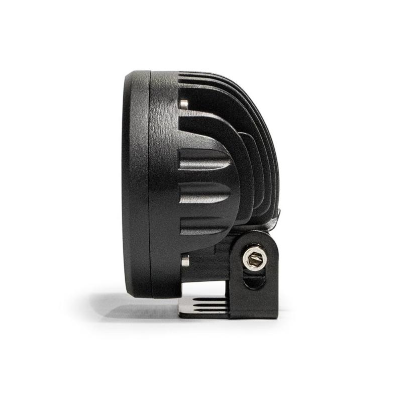 DV8 Offroad 3.5in Round 16W Driving Light Spot 3W LED - Black Light Bars & Cubes DV8 Offroad