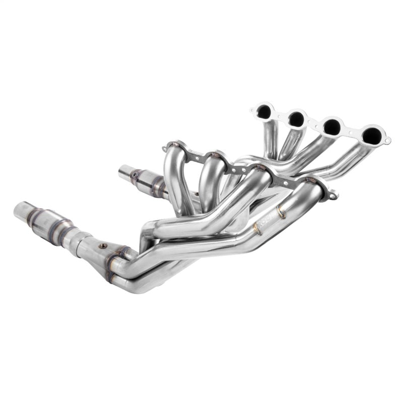 Kooks 2015 Chevy Camaro Z28 1 7/8in x 3in SS LT Headers w/ Green Catted Connection Pipes Headers & Manifolds Kooks Headers