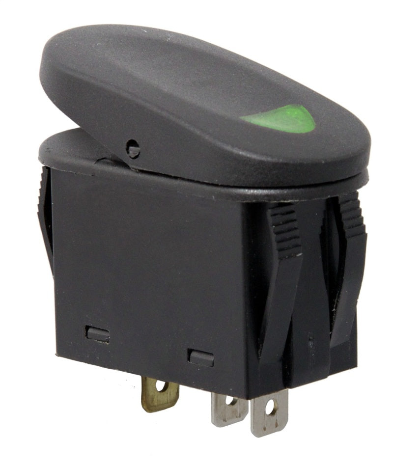Rugged Ridge 2-Position Rocker Switch Green Switch Panels Rugged Ridge