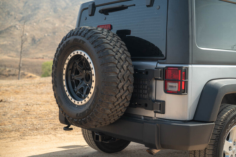 DV8 Offroad 2007-2018 Jeep Wrangler JK Tailgate Reinforcement Molle Panel Exterior Trim DV8 Offroad