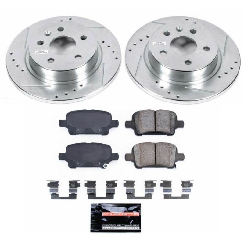 Power Stop 2016 Chevrolet Cruze Rear Z23 Evolution Sport Brake Kit Brake Kits - Performance D&S PowerStop