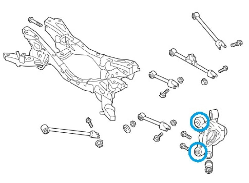 Superpro 16-24 Mazda MX-5 Miata ND MX-5 Miata Heim Joint Kit Ball Joints Superpro