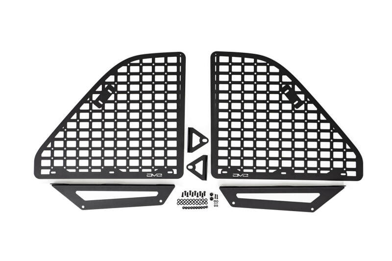DV8 Offroad 2018+ Jeep Wrangler Rear Window Molle Panels Exterior Trim DV8 Offroad