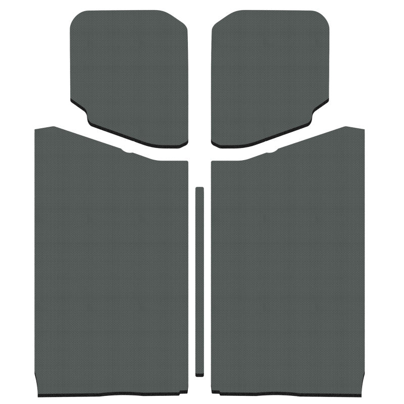 DEI 18-23 Jeep Wrangler JL 2-Door Boom Mat Headliner - 5 Piece - Gray Hard Top Accessories DEI