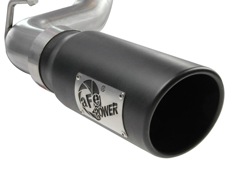 aFe MACHForce XP Exhausts Cat-Back SS-409 EXH CB Toyota Tacoma 05-13 V6-4.0L (Blk Tip) Catback aFe