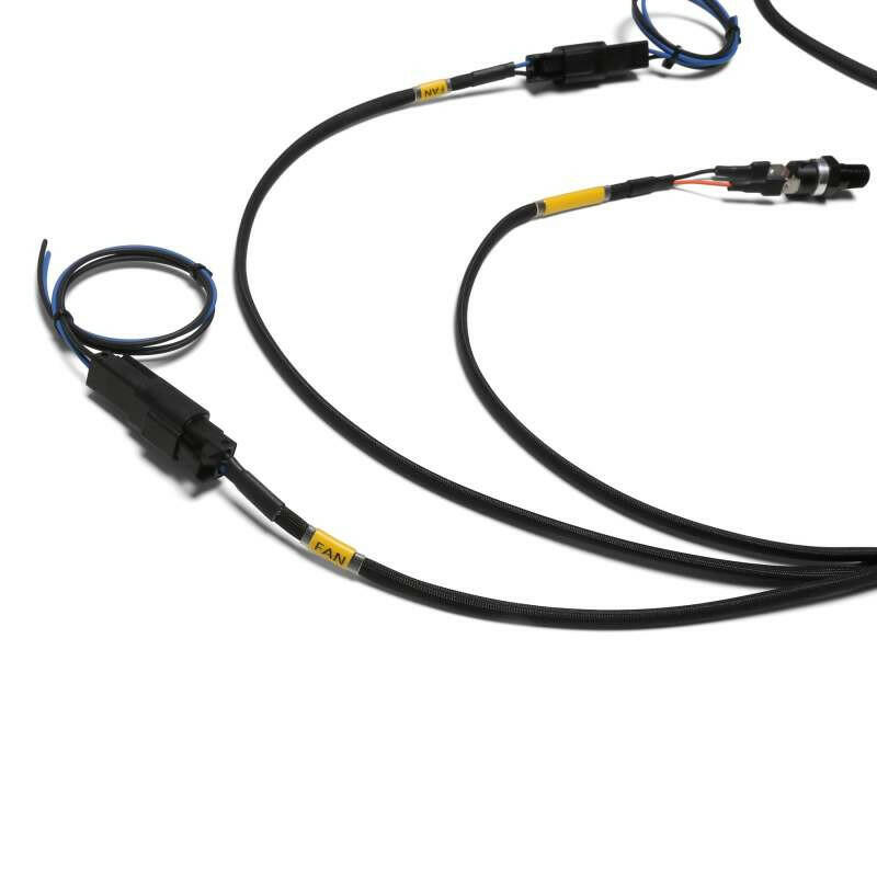 Chase Bays Dual Fan Relay Wiring Harness w/180 Deg F Thermoswitch Wiring Harnesses Chase Bays