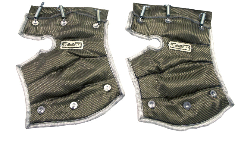 Kooks 2020+ Chevrolet Corvette C8 LT2 6.2L Heat Shield Blankets for Ultra Green Catted Connect Pipes Heat Shields Kooks Headers