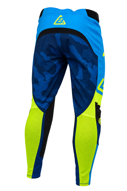 Answer LE Elite Camo Pants Cyan/Hyper Acid/Black Size - 40 Pants Answer