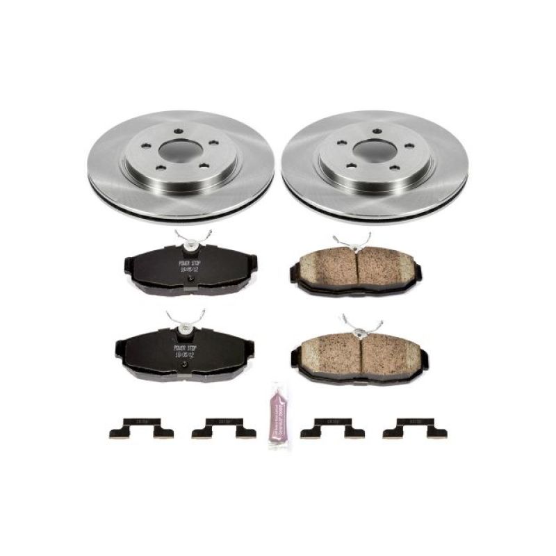 Power Stop 05-11 Ford Mustang Rear Autospecialty Brake Kit Brake Kits - OE PowerStop