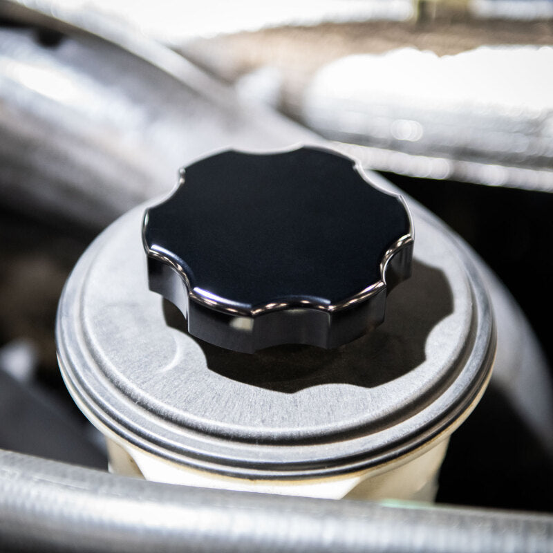 Wehrli 17-26 Ford Super Duty 6.7L Power Stroke Billet Power Steering Reservoir Cap - Clear Anodized Radiator Caps Wehrli