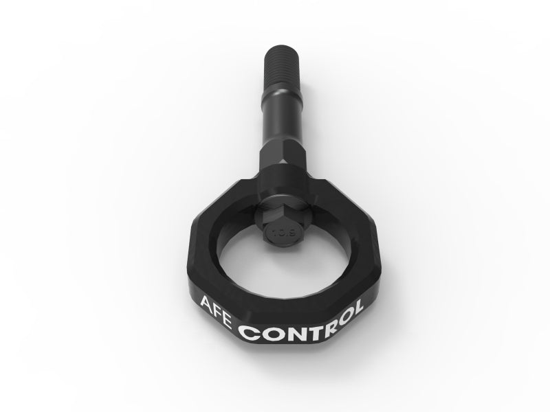 aFe Control Rear Tow Hook (Black) Tow Hooks aFe
