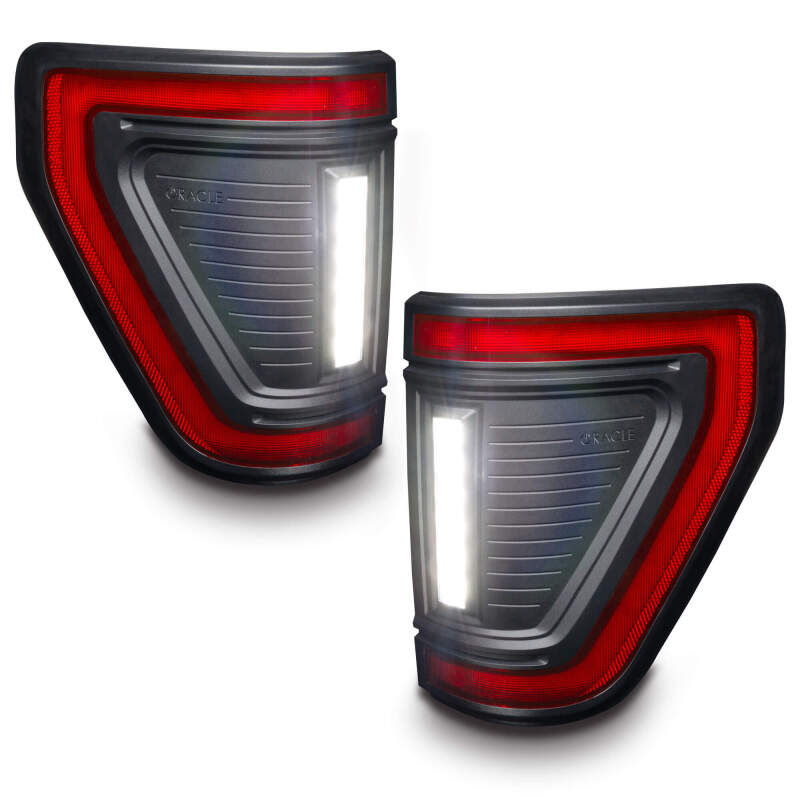 Oracle Lighting 21-24 Ford F-150 Flush Style LED Tail Lights Tail Lights ORACLE Lighting