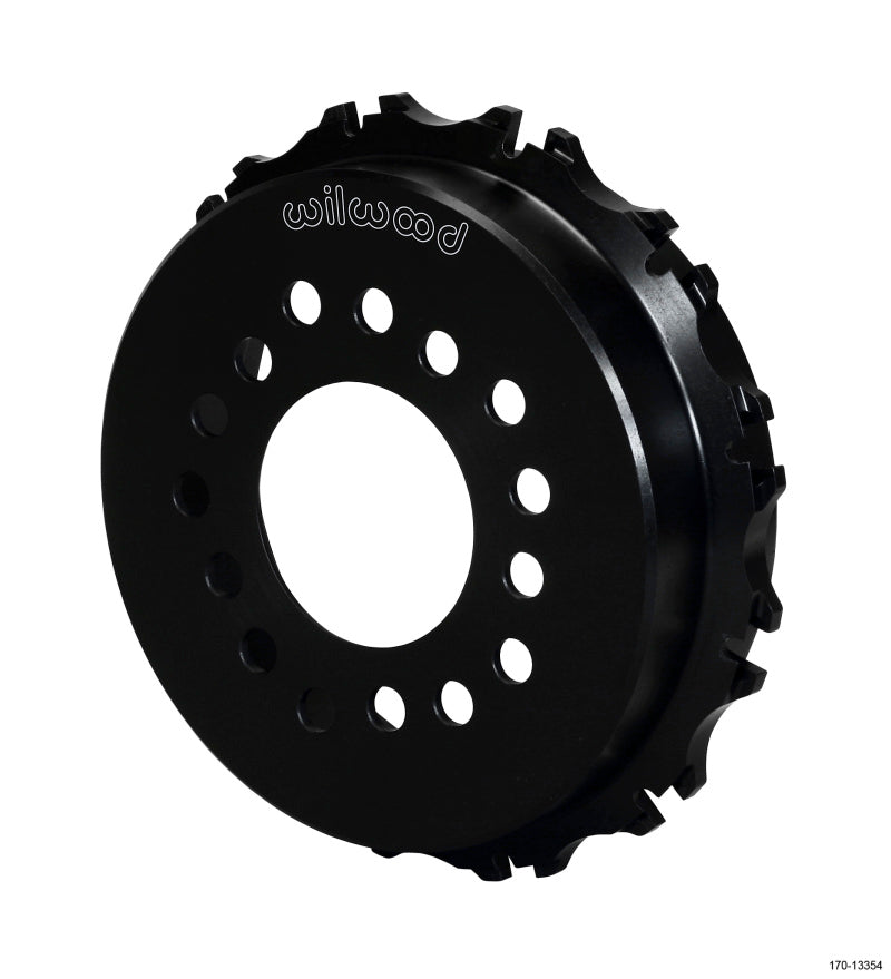Wilwood Hat-Dynamic Park Brake 1.534in Offset Multi-5 Lug - 12 on 8.75in Brake Rotors - 2 Piece Wilwood