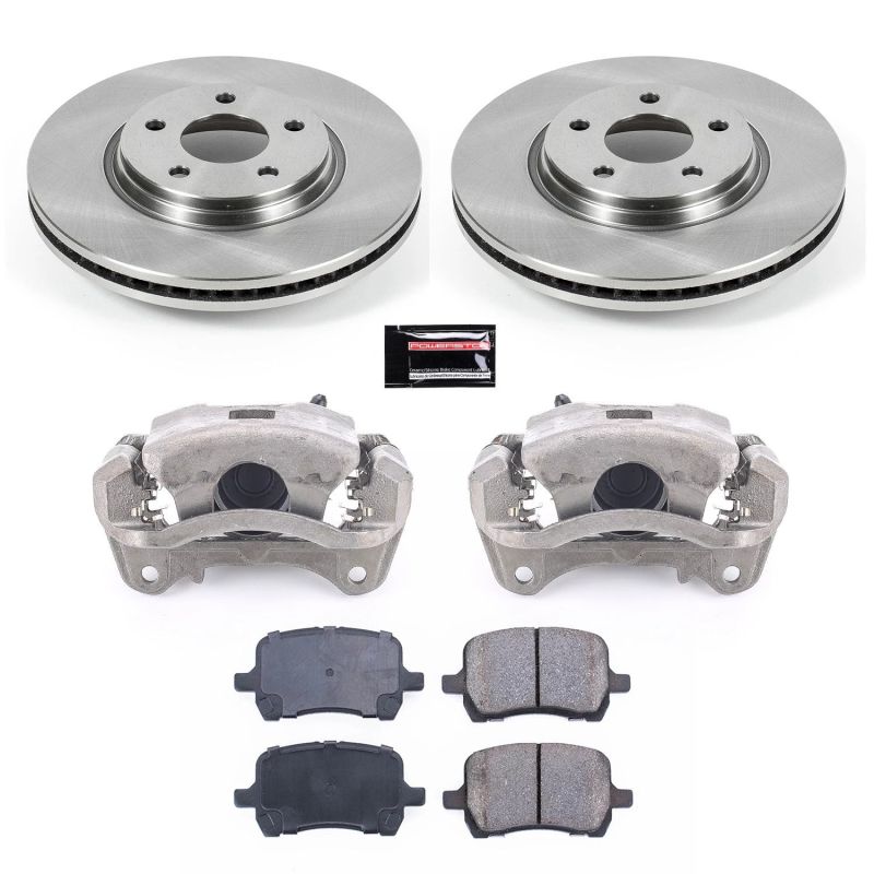 Power Stop 09-10 Pontiac G5 Front Autospecialty Brake Kit w/Calipers Brake Kits - OE PowerStop