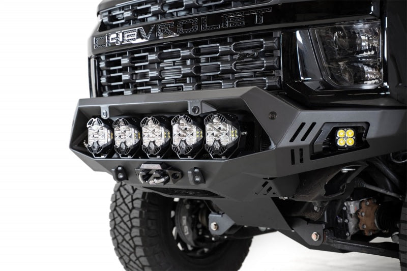 Addictive Desert Designs 2020 Chevy Silverado 2500 Bomber HD Front Bumper Bumpers - Steel Addictive Desert Designs