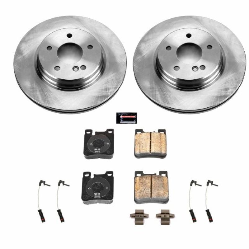 Power Stop 98-00 Mercedes-Benz C43 AMG Rear Autospecialty Brake Kit Brake Kits - OE PowerStop