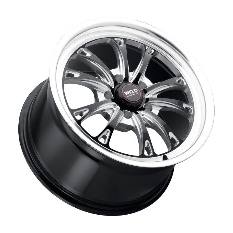 Weld S157 17X10 Belmont Drag 5X114.3 ET50 BS7.50 Gloss Black MIL Dia 78.1 Wheels - Cast Weld