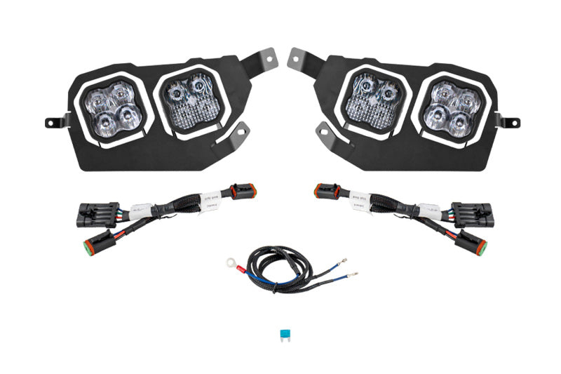 Diode Dynamics 14-23 Polaris RZR XP SS3 LED Headlight Kit - Pro White ABL Headlights Diode Dynamics