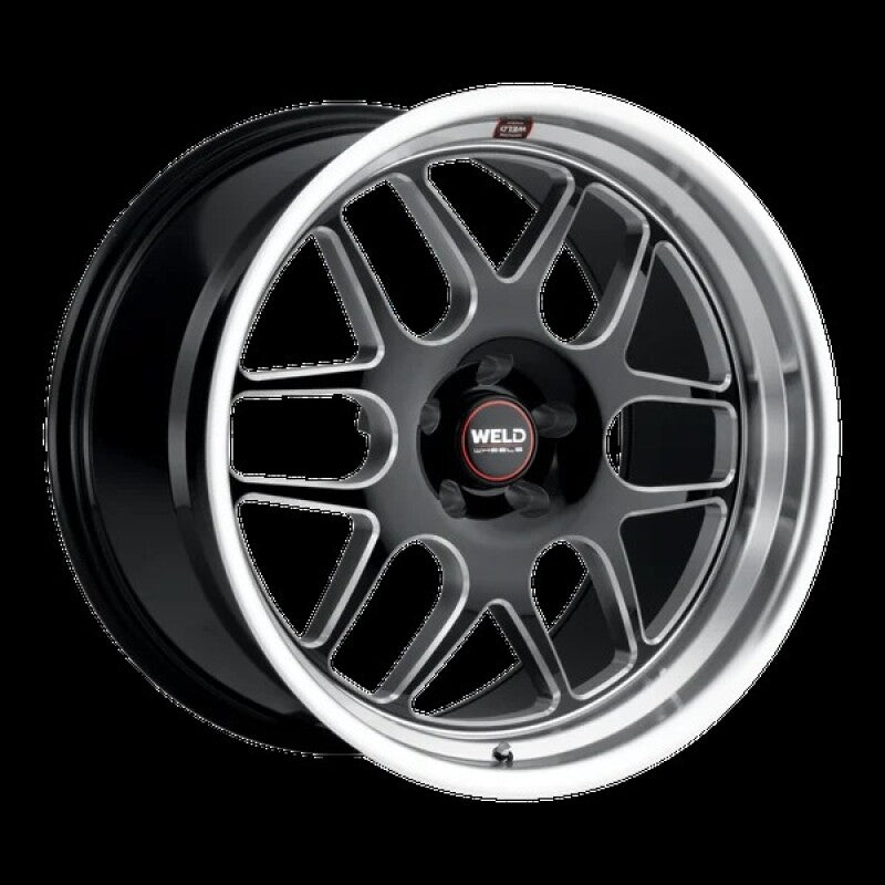 Weld Solana 22x8.5 / 5x139.7 BP / ET6 / 87.1mm Bore - Gloss Black MIL DIA Wheel Wheels - Cast Weld