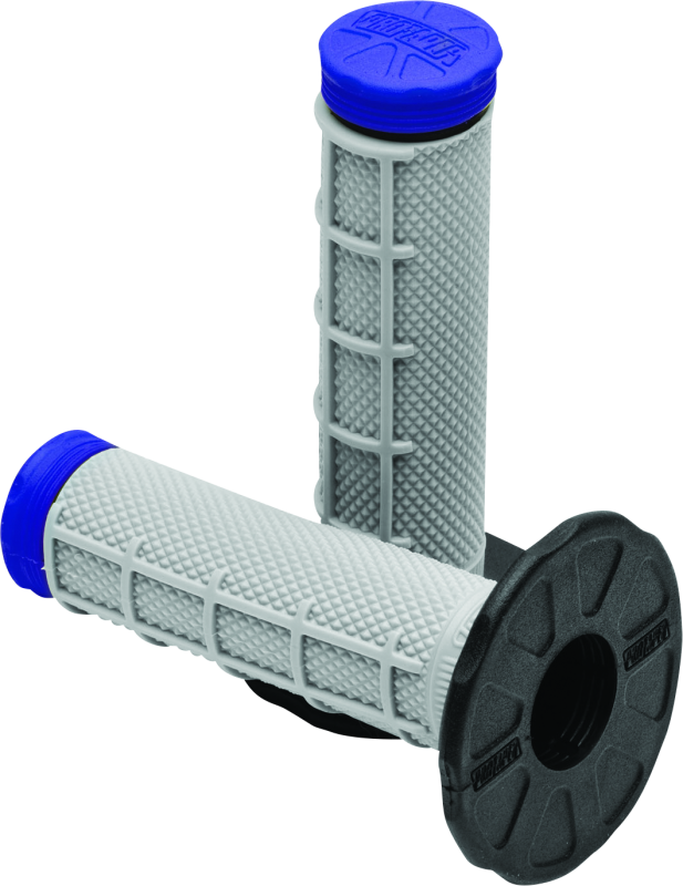 ProTaper Tri Density MX 1/2 Waffle Grips - Blue Grips ProTaper