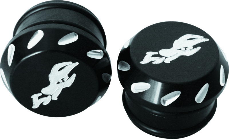 DragonFire Racing Billet Tube Endcap 1.5 in . - Black Anodized Bumper Accessories DragonFire Racing