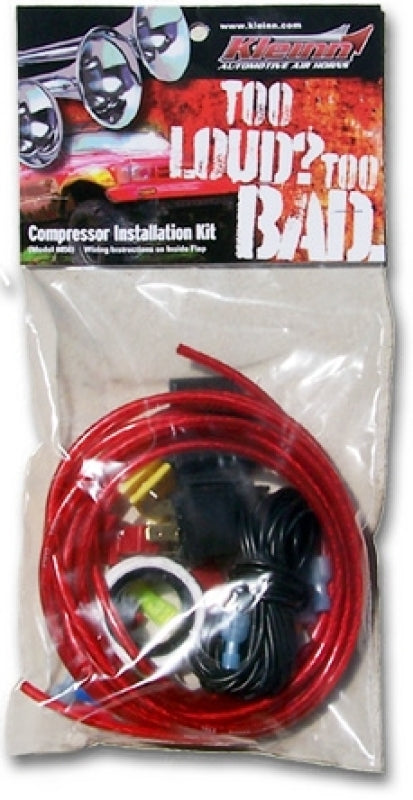 Kleinn 12-Volt Air Compressor System Wiring Installation Kit Air Compressors Kleinn Air Horns