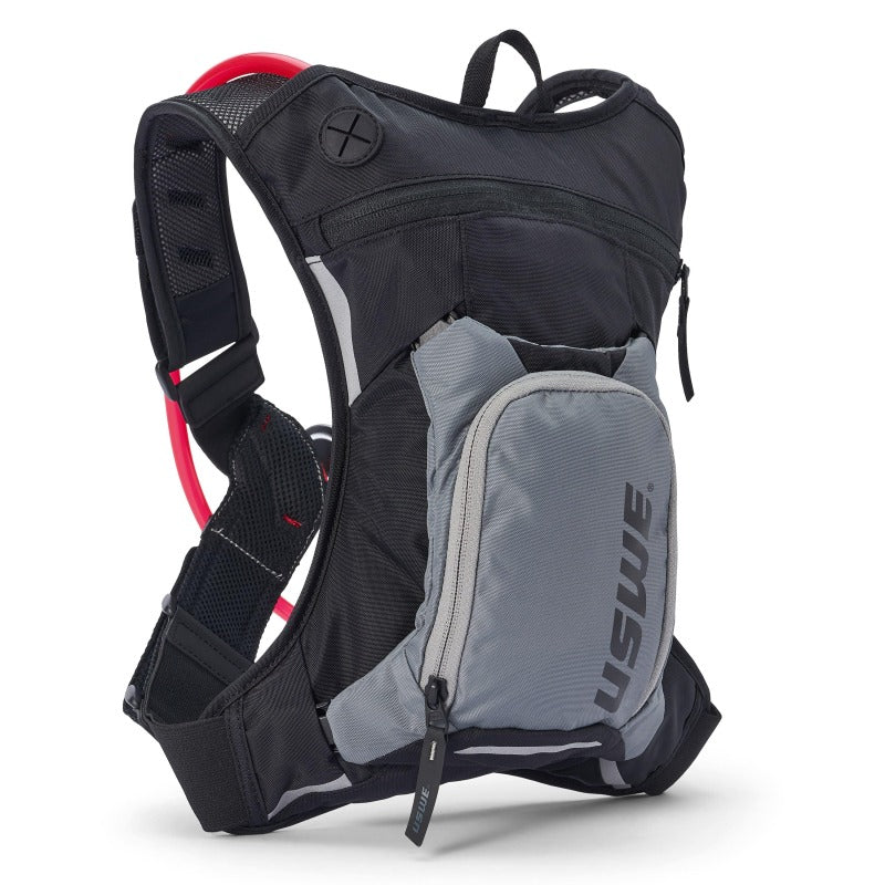 USWE Moto Hydro Hydration Pack 3L - Carbon Black/Grey Bags - Hydration Packs USWE