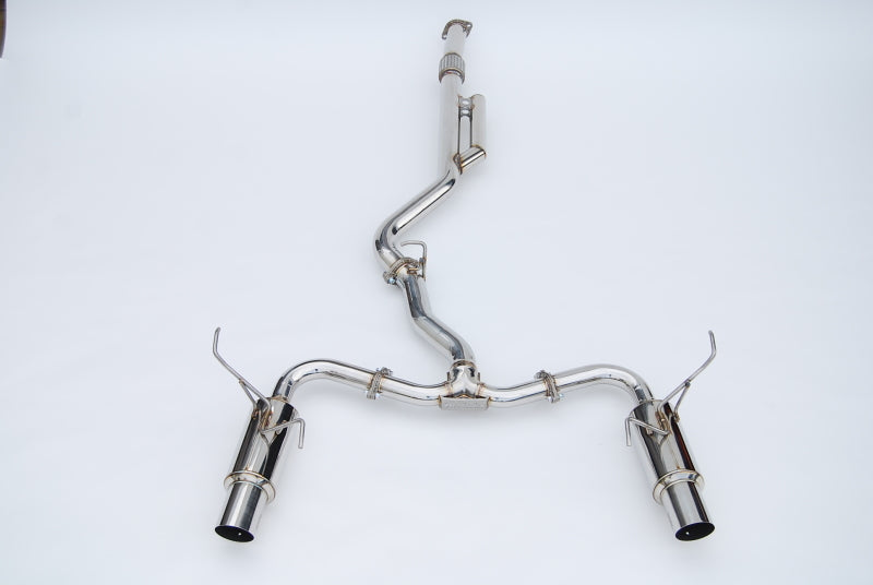 Invidia 2022+ Subaru WRX N1 Twin Outlet Single Layer SS Tip Cat-Back Exhaust Catback Invidia