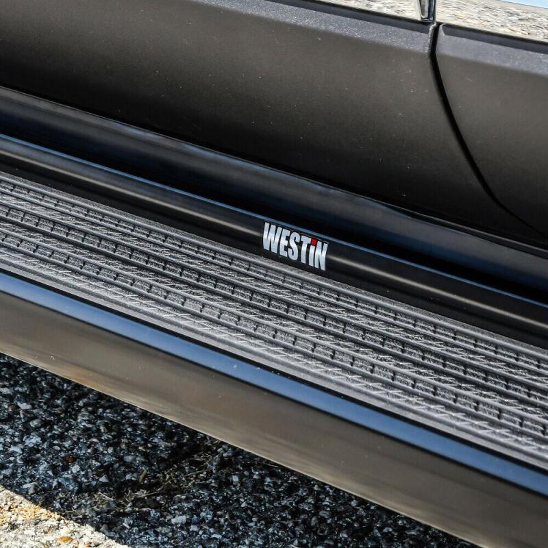 Westin SG6 Black Aluminum Running Boards 79 in Running Boards Westin
