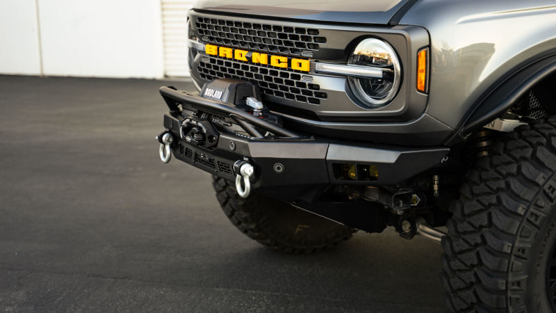 DV8 Offroad 21-23 Ford Bronco Spec Series Front Bumper Bumpers - Steel DV8 Offroad