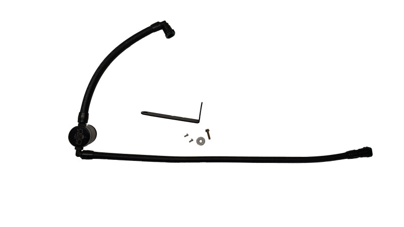 J&L 2025 Ford Transit 150/250/350 3.5L Oil Separator - Black Anodized Oil Separators J&L